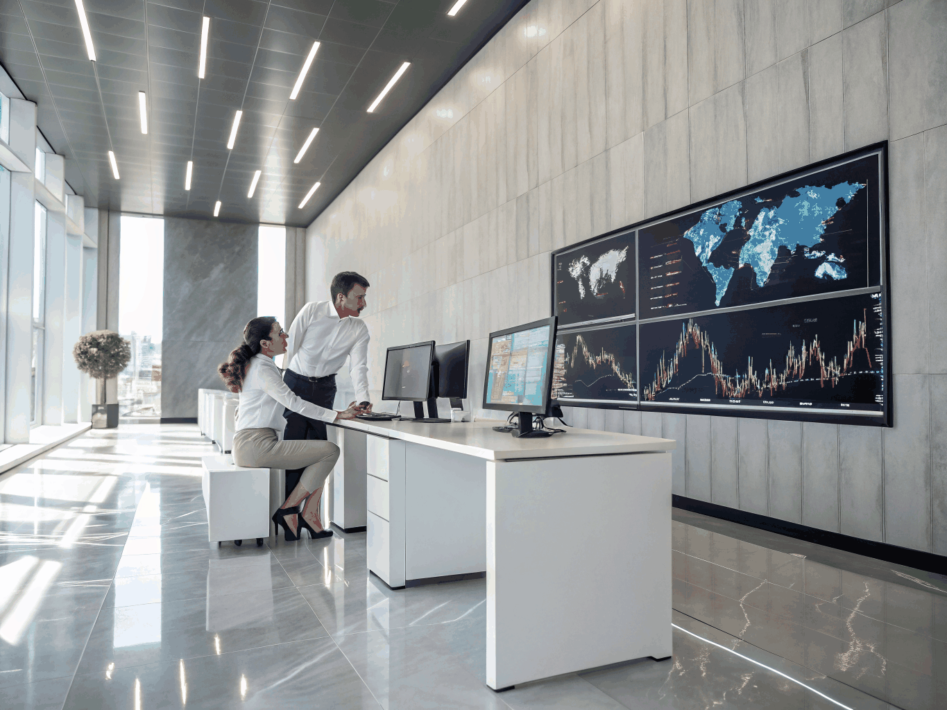 Signature's Workspace investment analysis center